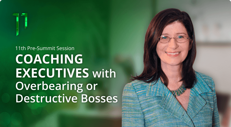 Coaching Executives with Overbearing or Destructive Bosses Photo