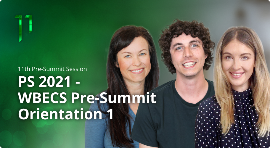 WBECS Pre-Summit Orientation AM Photo